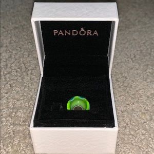 Pandora Jewelry - Pandora Green with Blue Dots Charm Pandora Jewelry - Pandora Green with Blue Dots Charm